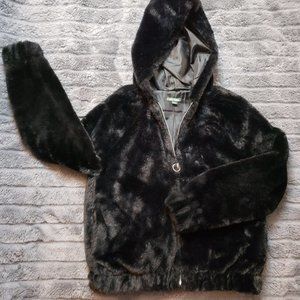 Fur hoodie